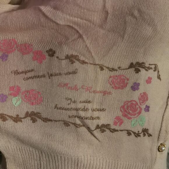 Ank Rouge Fairytale Cardigan Small NWT Jfashion Harajuku Mori Kei Lolita Kawaii - Picture 3 of 8